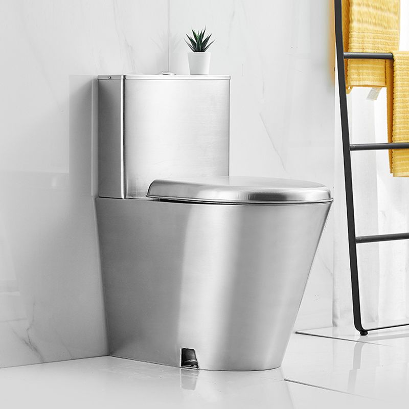 Traditional One Piece Toilet Bowl Metal Urine Toilet for Bathroom