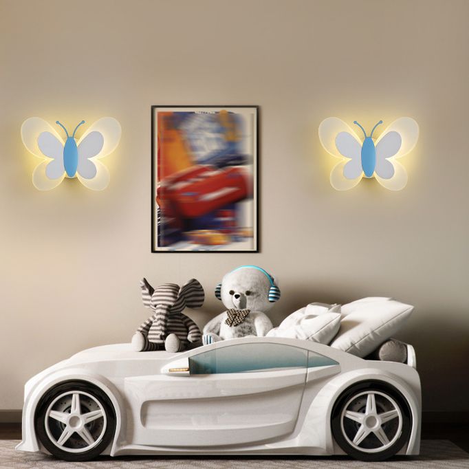 Contemporary Style Geometric Wall Lamps Metal 1 Light Wall Mounted Lights