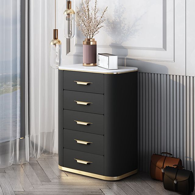 31.5"H Living Room Sideboard Cabinet Glam Buffet Server Cabinet with Wood Drawers