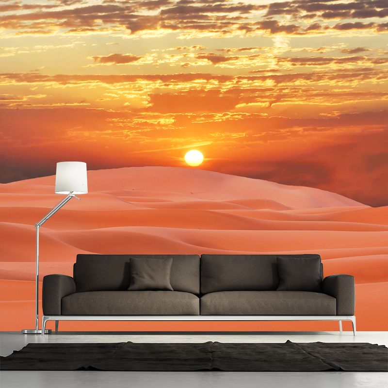 Custom Photo Print Modern Mural with Ship of the Desert Camel Pattern in Nature Color