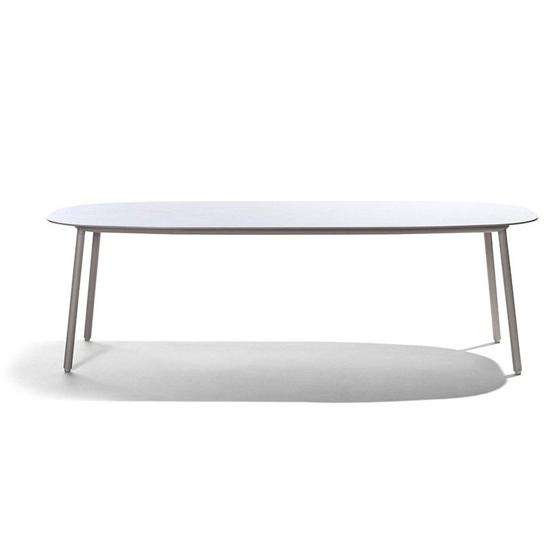 Modern Style 1/3/7 Pieces Metal Dining Set Stone Table Set for Outdoor
