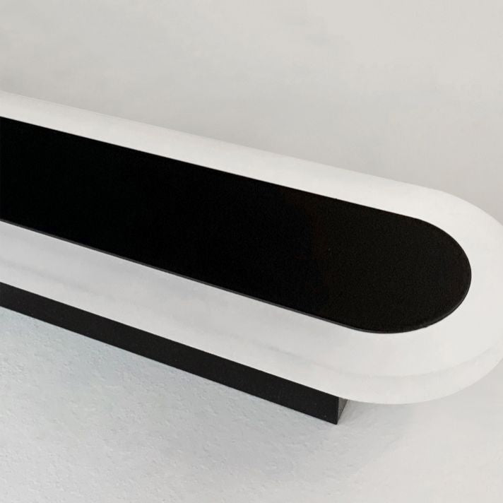 Metal Linear Shape Wall Light Modern 1-Light Wall Mount Fixtures