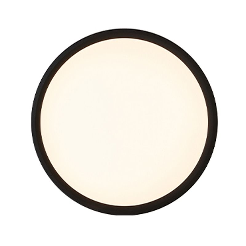 Minimalism LED Flush Mount Ultra-Slim Ceiling Light Fixture with Metal for Bedroom
