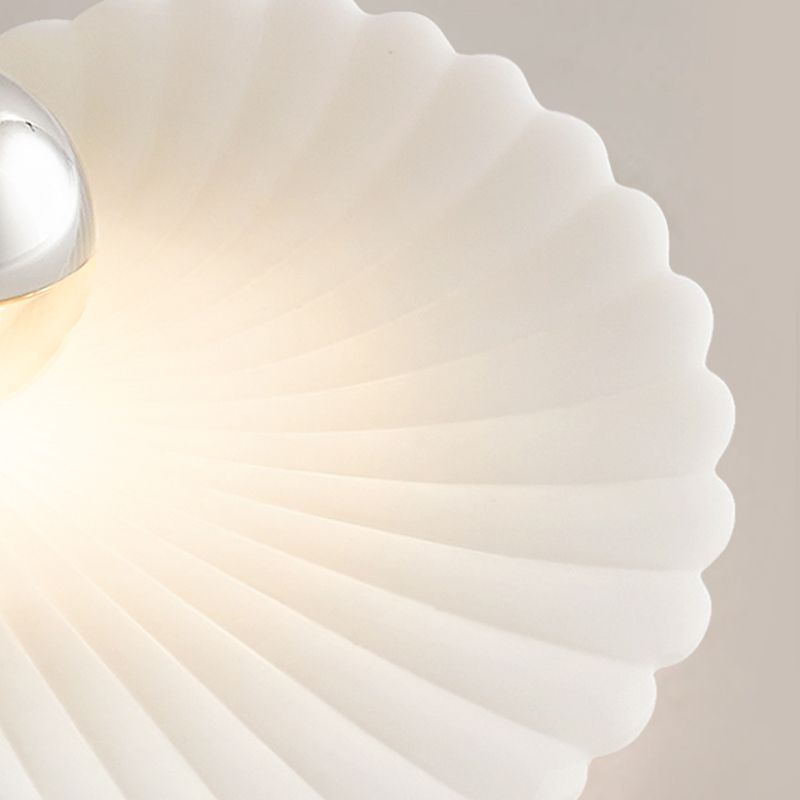 Modern Aluminum Flush Mount Lamp Acrylic Shade Led Flush Mount for Bedroom