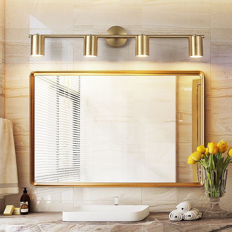 Postmodern Cylinder Vanity Sconce Lights Aluminum Wall Mount Light Fixture for Bathroom