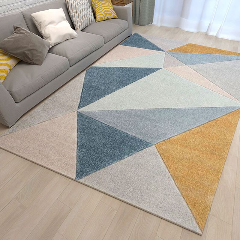 Modern marmeren look Tapijten Polyester Area Tapijt Non-slip achterste binnen Tapijt voor woonkamer