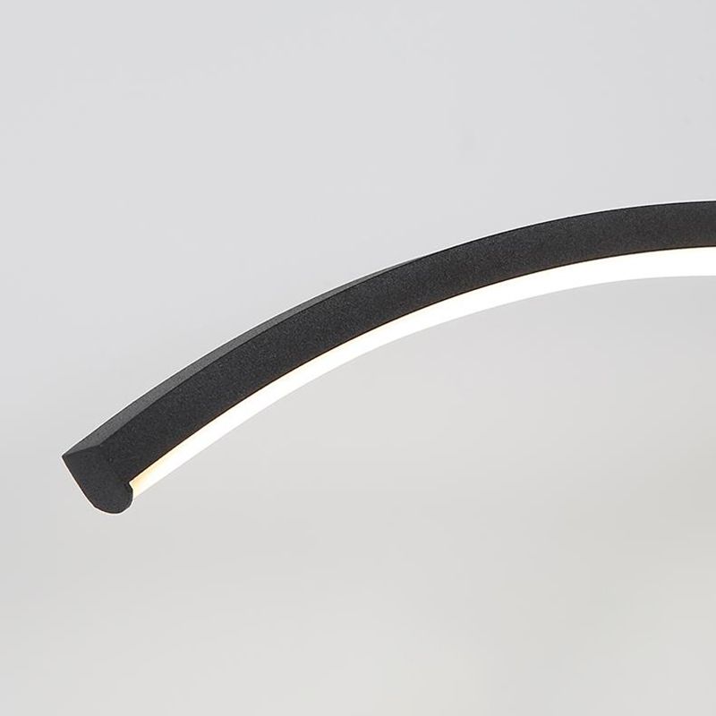 1-Light Nordic Style Metal Vanity Light Straight LED Mirror Light for Bathroom