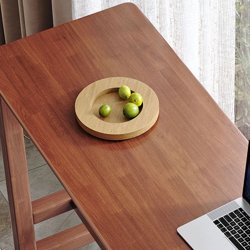 Modern Rectangle Bistro Bar Table Solid Wood Bar Table for Home