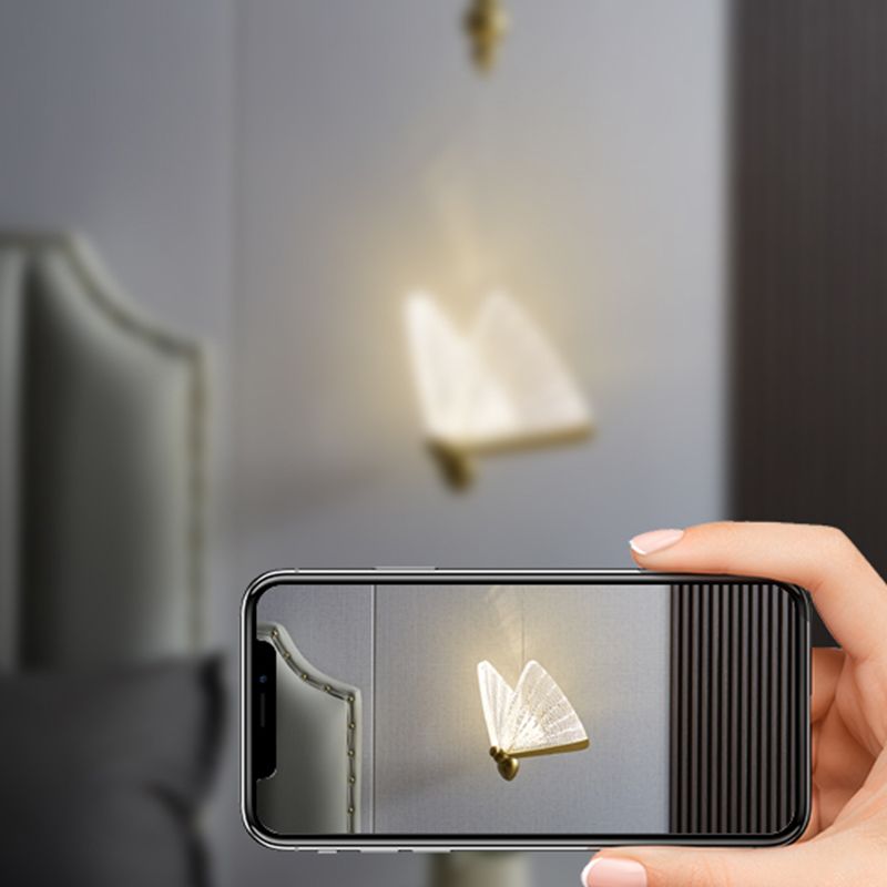 Klarer Schmetterling hängende Deckenleuchte modern