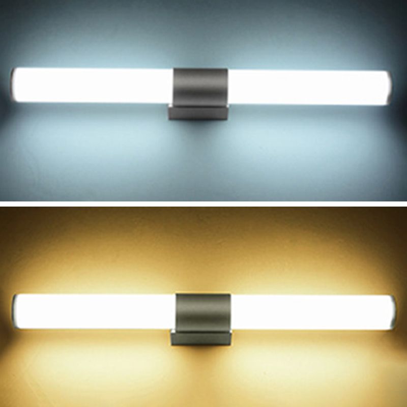 Simplicity Cylindrical Wall Light Sconce Acrylic Wall Light Fixtures for Bathroom