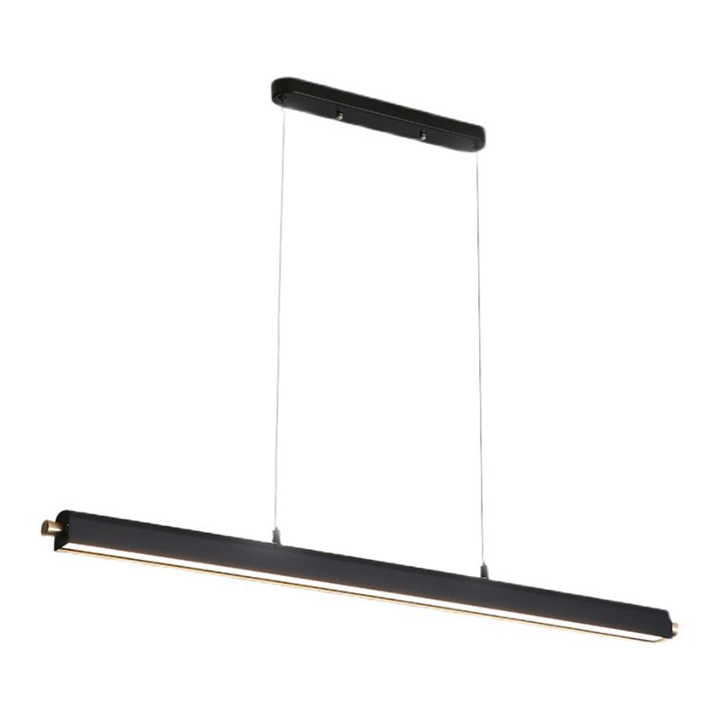 Estilo moderno lineal isla light metal 1 1 de techo colgante de luz