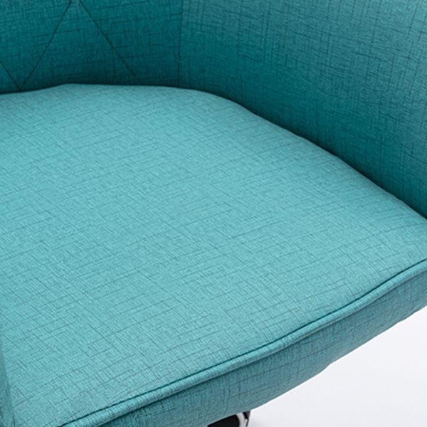Fauteuil de salle à manger rembourré Fauteuil à dossier solide avec pieds en bois (Ensemble de 2)