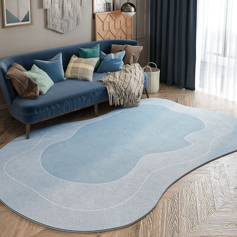 Tapis de tapis moderne de tapis moderne en polyester moderne