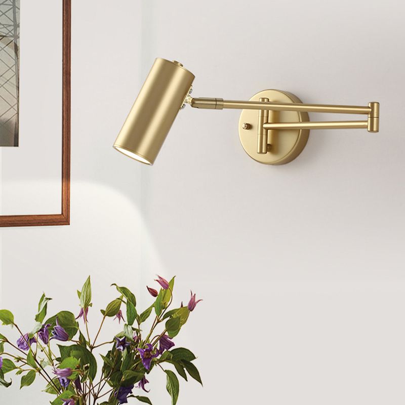 Modern Style Wall Mount Light Household Wall Light Sconce with Adjustable Arm