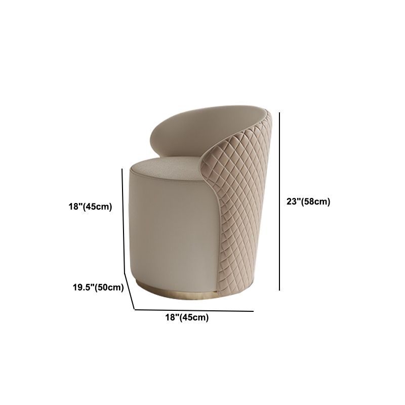 Wooden Glam Makeup Vanity Desk Beige Vanity Dressing Table Set with Drawer