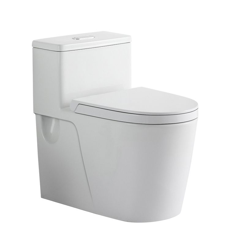 Floor Mounted Urine Toilet One Piece Toilet Modern Siphon Jet Porcelain Toilet
