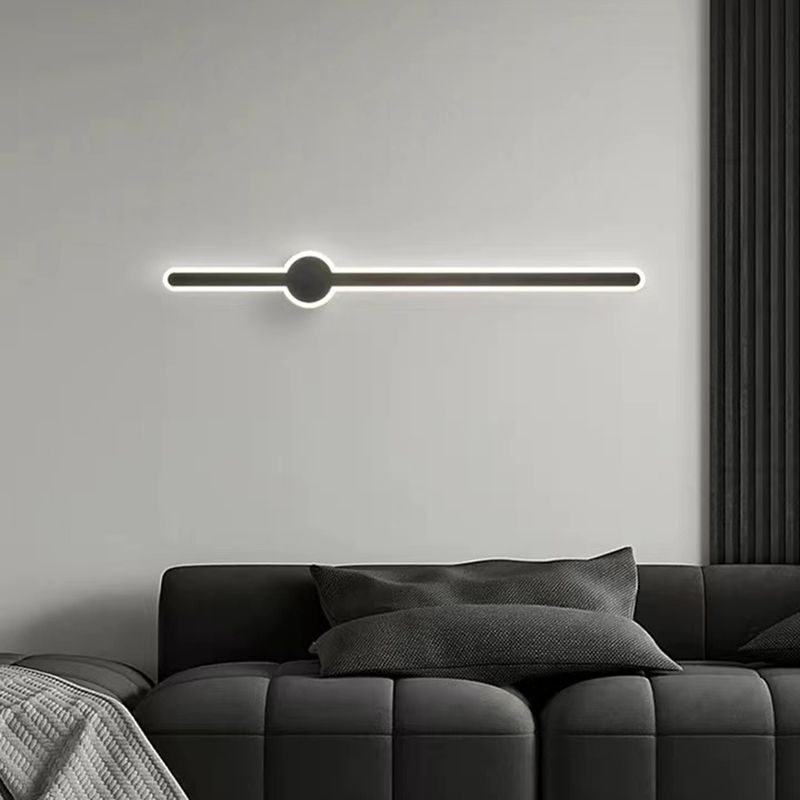 Metal Linear Vanity Wall Lights Modern 1-Light Vanity Wall Light Fixtures