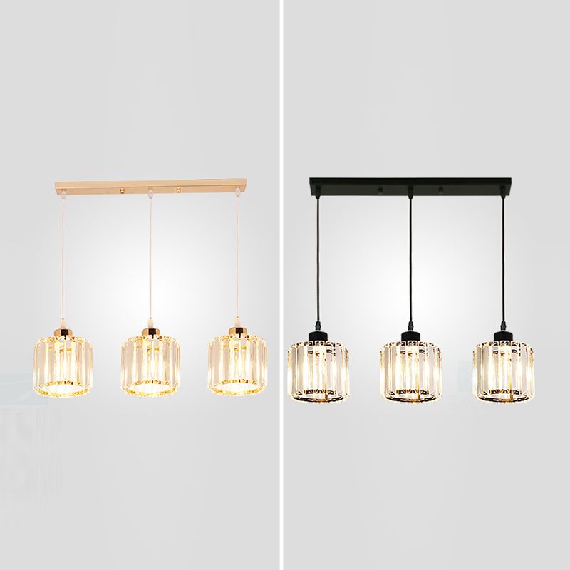 Luci a trazione della geometria a sospensione Crystal 3 Crystal 3 Freeputure appese