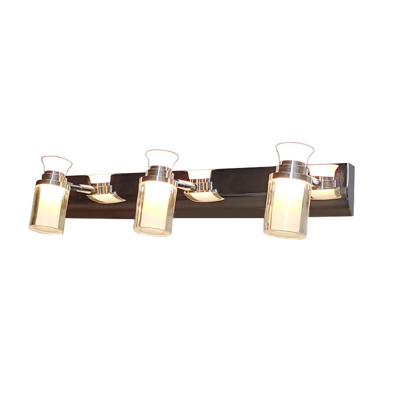 Luci da parete a specchio metallico moderno moderno semplice stye multime