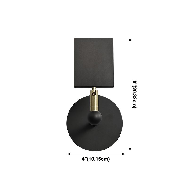 Lampes murales de style rectangle moderne métal 1