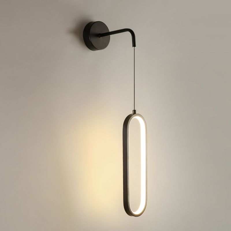 Circlings Luz montada en la pared Minimalista Metal Bundside Led Pared colgante Luz