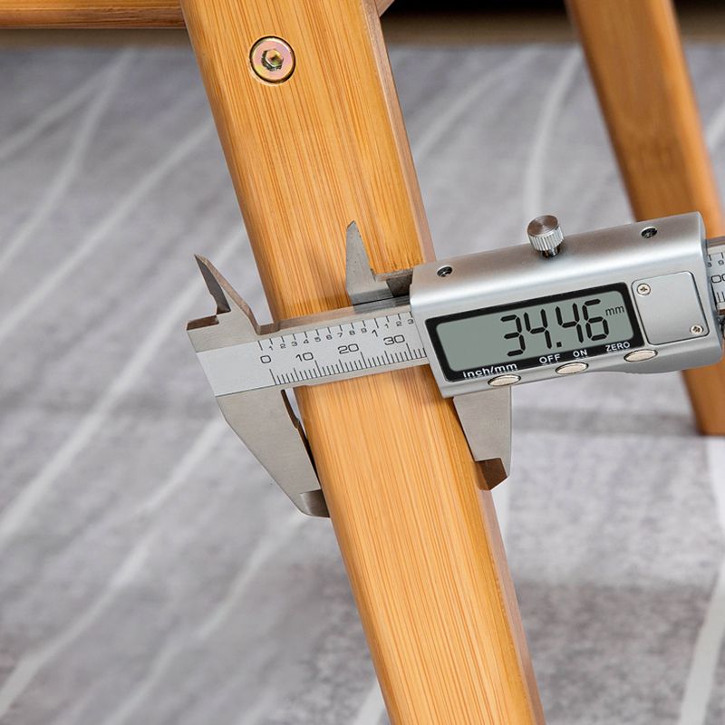 4 Legs Coffee Table Rectangular Single Coffee Table with Shelf