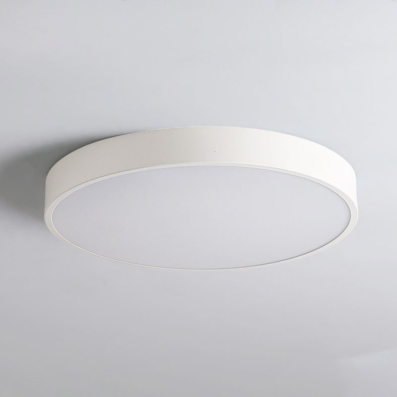 1-Light Geometric Flush Mount Light Modern Style Metal Flush Ceiling Lights