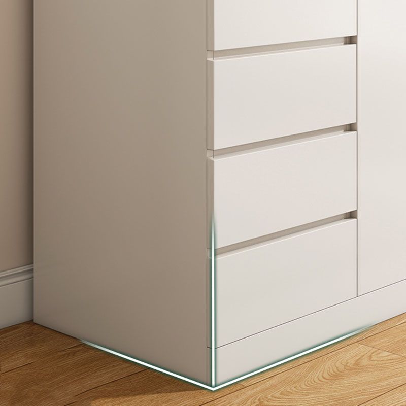 Contemporary Wood Storage Chest Dresser Bedroom Storage Chest