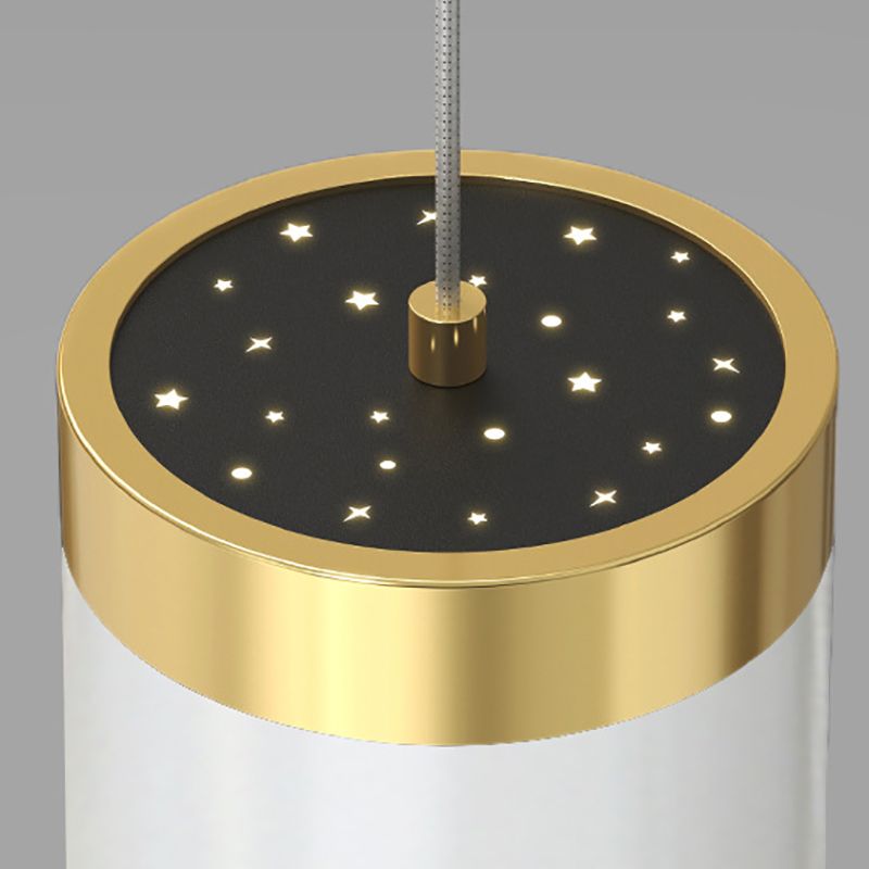 Modern Metal Island Light Geométrico 39.5 "Colgante de isla LED de ancho para comedor