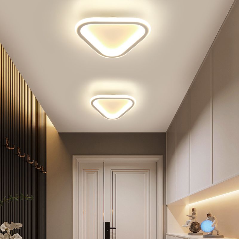 LED Ceiling Light Fixture Modern Simple Flush Mount Lamp for Aisle Bedroom