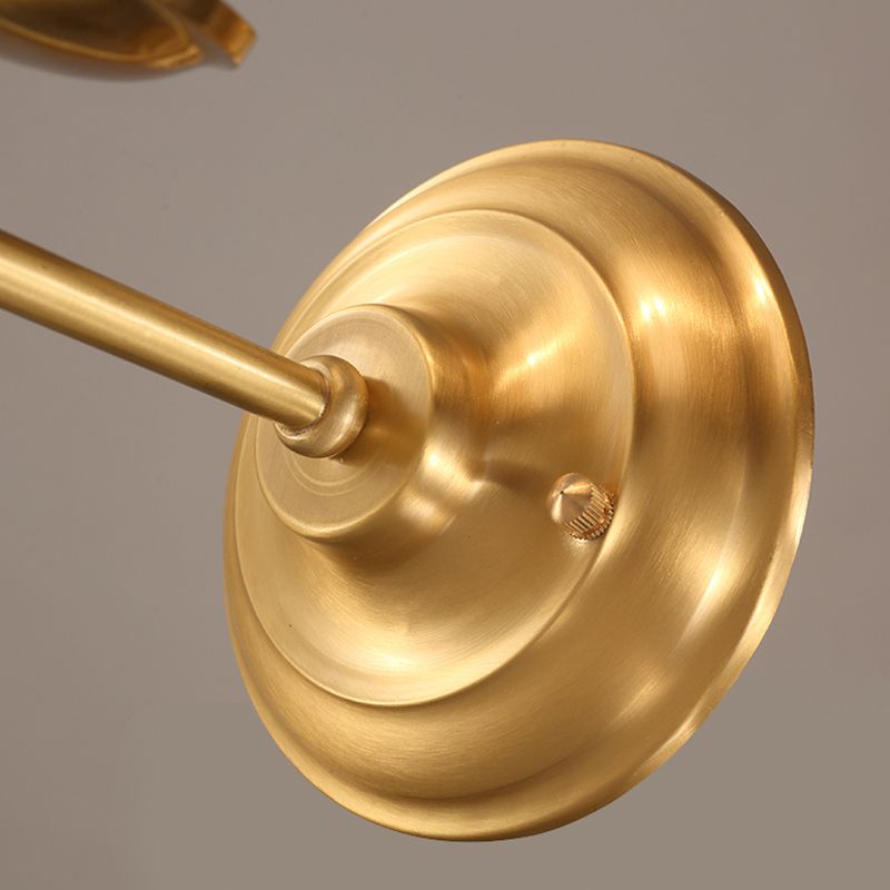 Classic Single Wall Mounted Lamp, Wallchiere Design with Empire Shaped Fabric Shade