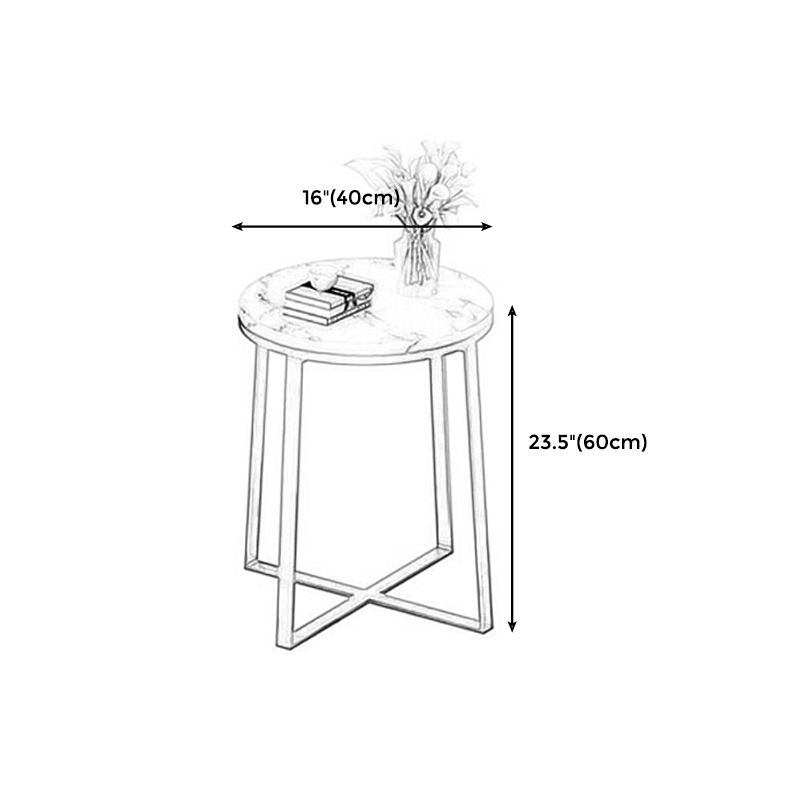 Trestle Coffee Table  Contemporary Cocktail Table for Living Room
