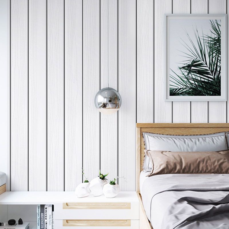 Minimalistische verticale streep wanddecoratie in zachte kleuren woonkamerbehangrol, 33 ft. x 20,5 inch