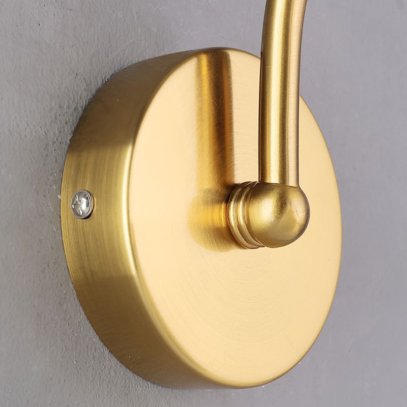 Forma de la bola Luz de pared de estilo moderno lámpara de montaje de pared de luz simple