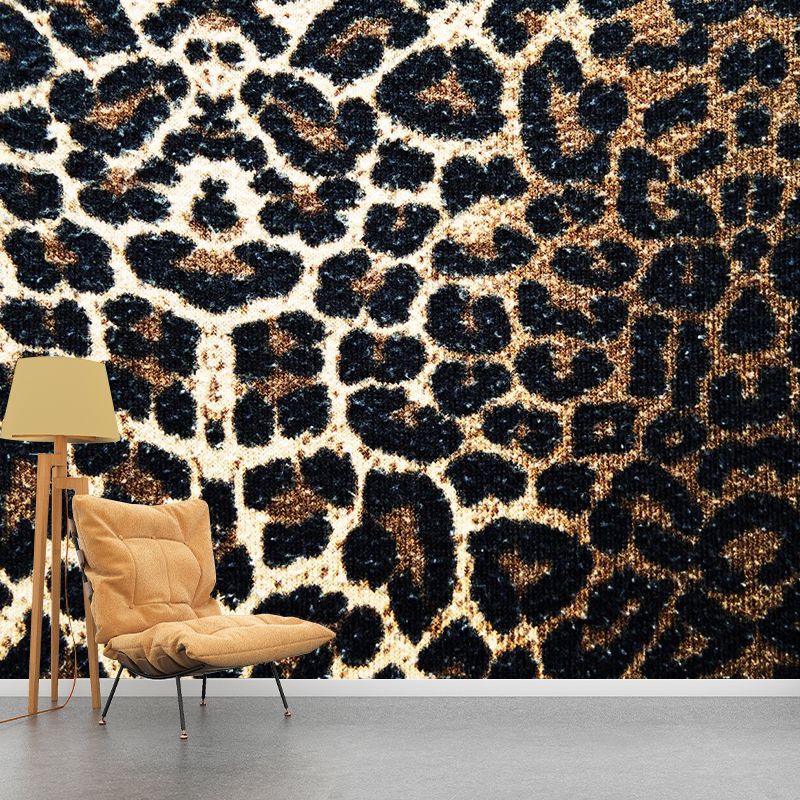 Wild Animal Print Mural Decal Contemporary Decorative Living Room Wall Art, Custom Printed