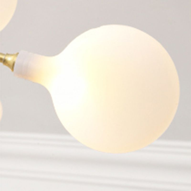 Lampadario orbicolare a sospensione Light lampadari moderni per sala da pranzo con ombra acrilica