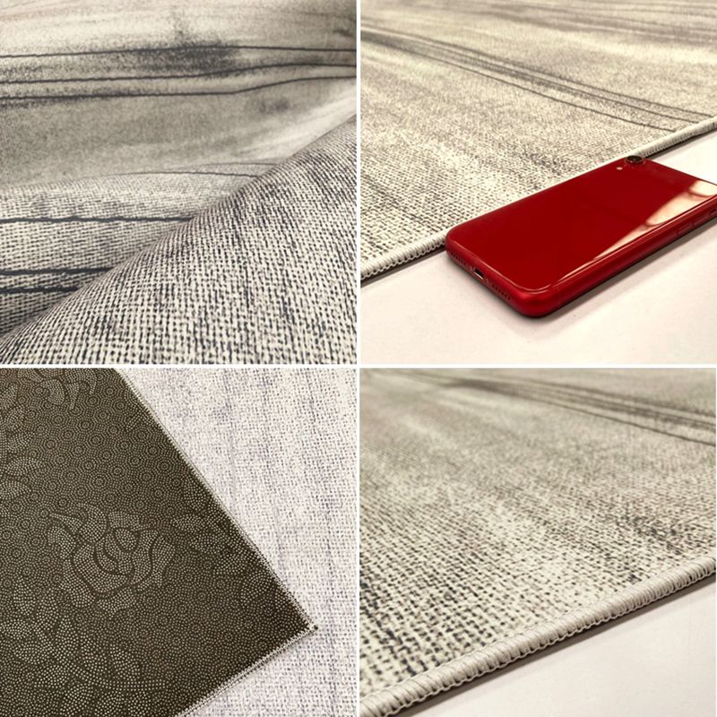 Casual Living Room Rug Multi Color Geo Printed Indoor Rug Anti-Slip Backing Washable Easy Care Area Carpet