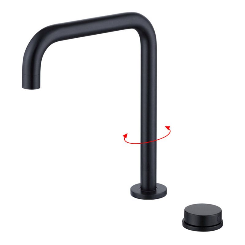Vessel Sink Bathroom Faucet Knob Handle Swivel Spout High-Arc Vessel Faucet