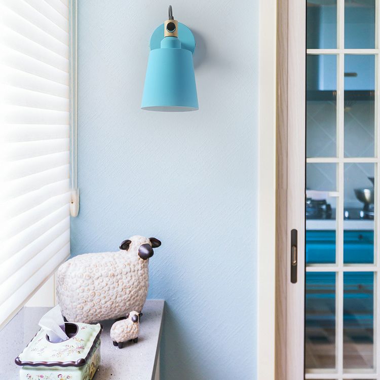 Adquisición de iluminación de pared en forma de cono de metal de estilo Minimalista de pared de estilo montado en la pared