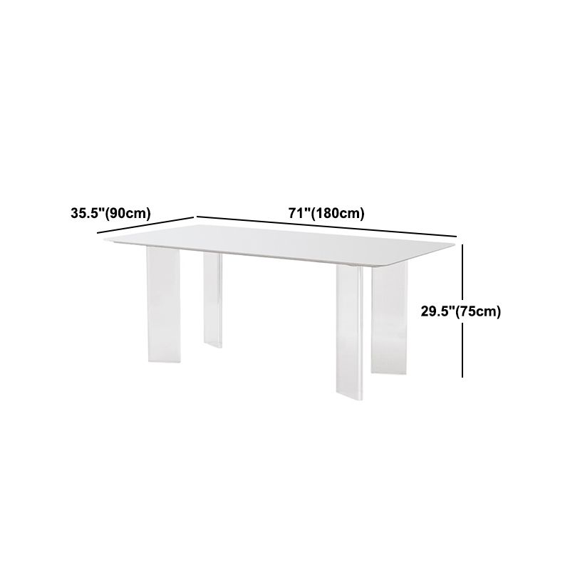 Contemporary Sintered Stone Dining Round Table Set 1/4/5 Pieces Dining Set