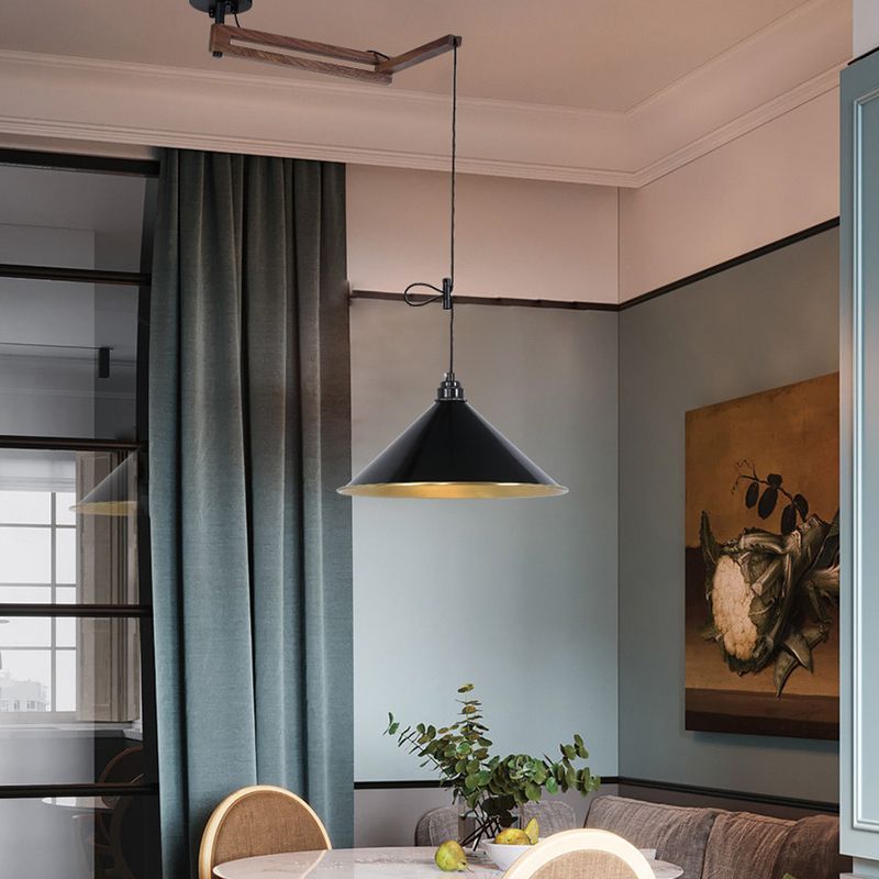 Modern Minimalist Hanging Light Wooden Pendant Lighting Fixture for Sitting Room