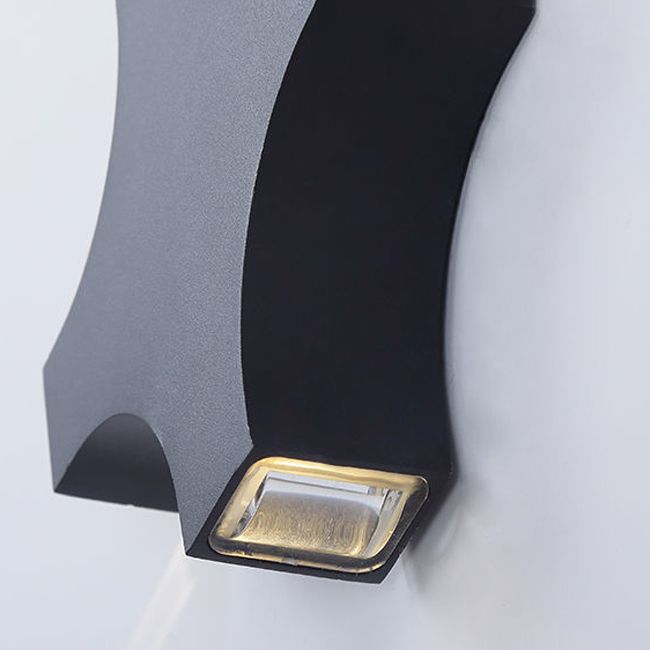 Multidichte geometrische wandkijklampen Hedendaagse stijl metalen wandgemonteerde lichten