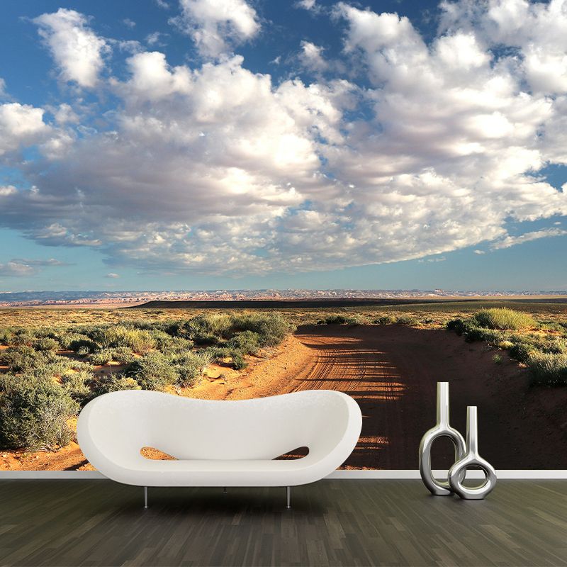 Vivid Nature Style Sky Wall Mural Wallpaper Photography Mildew Resistant for Home