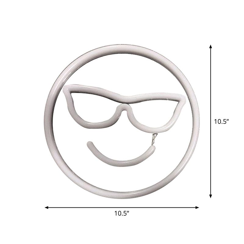 Iluminación smiley mini iluminación de mesita de noche