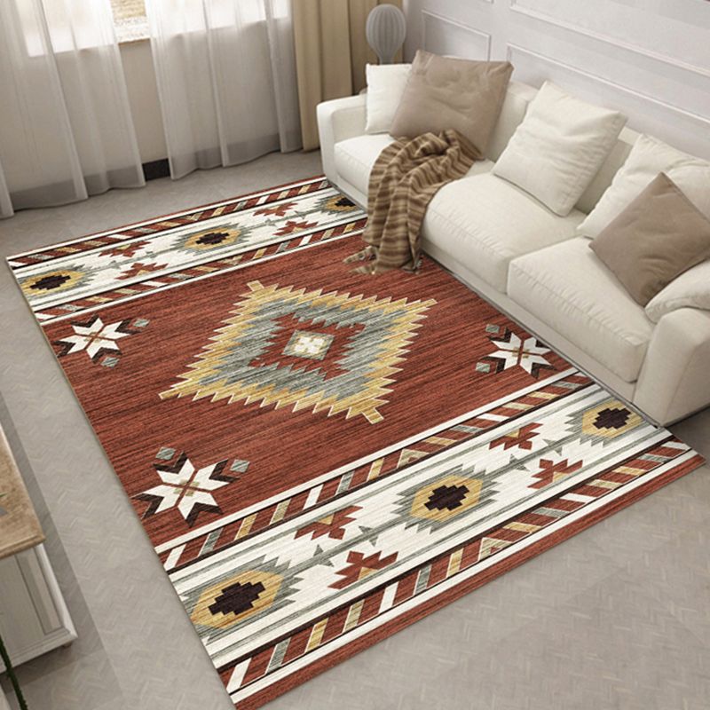 Witte toon boho tapijten polyester tapijt tribal classicisme binnen tapijt niet-slip steun voor woonkamer
