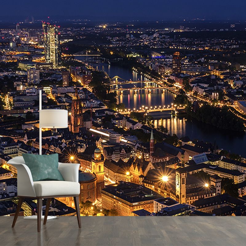 Mural Wallpaper Photography Stain Resistant Urban Landscape Indoor Wall Mural