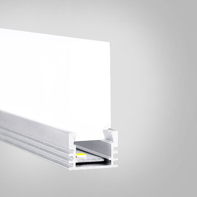 Metal Strip Wall Vanity Light Modern Style 1 Light Vanity Lighting Ideas