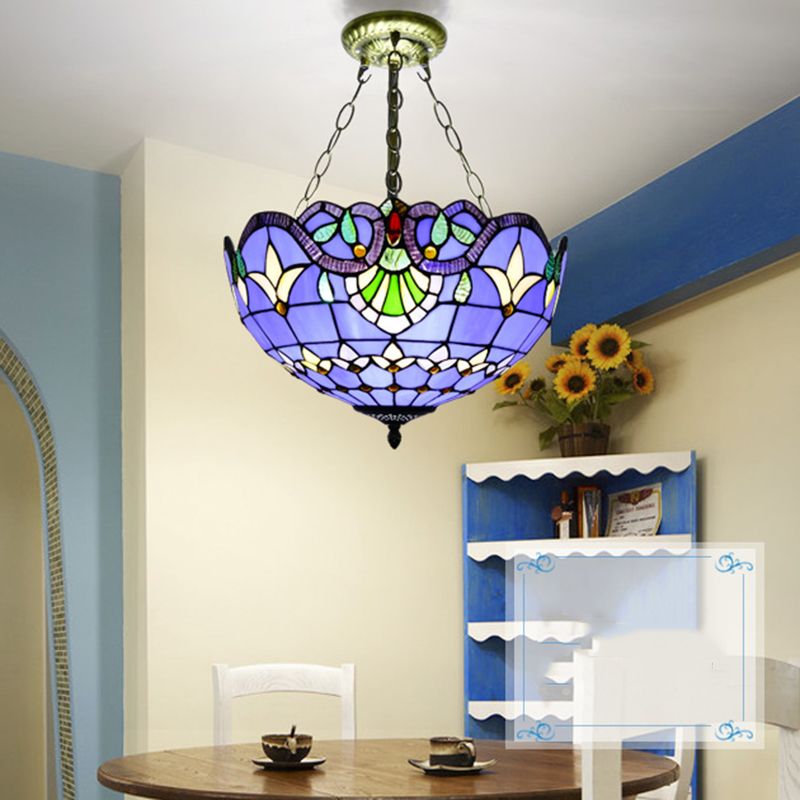 Éclairage de lustre en forme