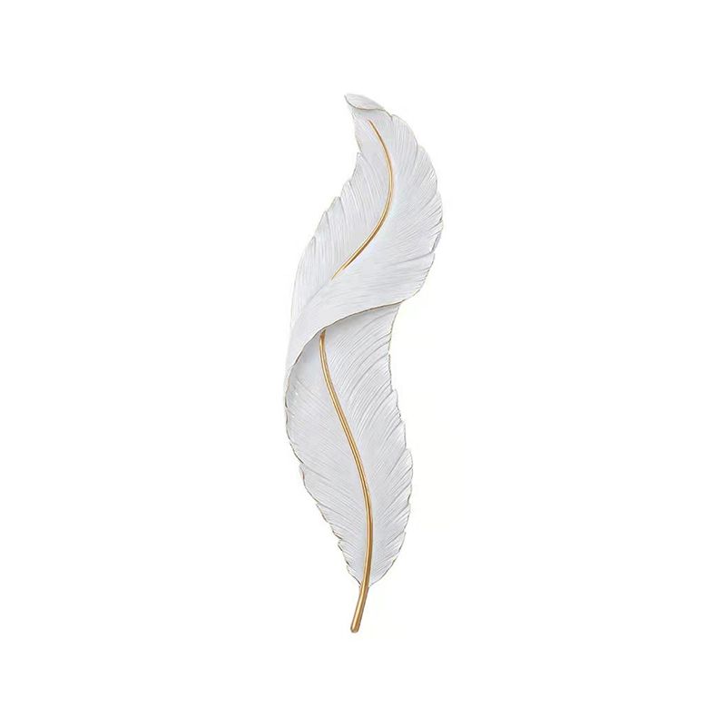 Modern Wall Lamp Household Feather Wall Mount Lighting for Sitting Room
