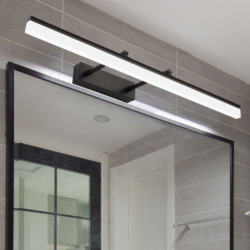 Modern Simplicity Style LED Wall Sconce Adjustable Arm Wall Light for Bathroom